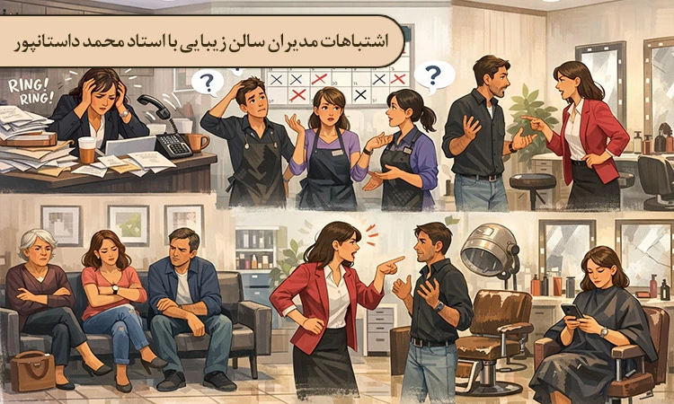 اشتباهات مدیران سالن زیبایی