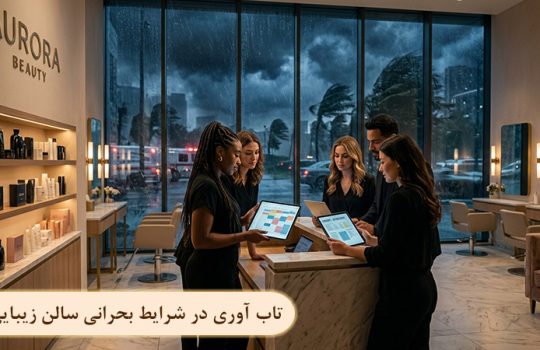 تاب آوری در شرایط بحرانی سالن زیبایی
